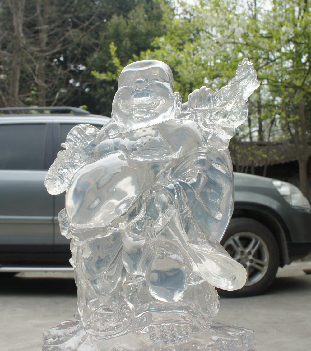 大型水晶米勒佛像雕塑5