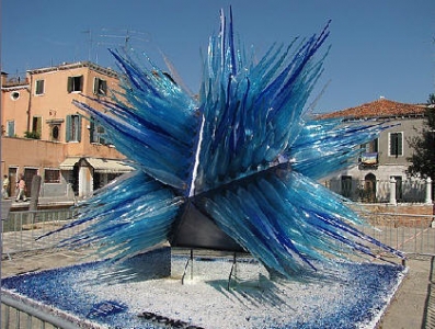 威尼斯著名的吹制玻璃小岛