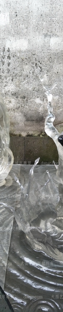 水晶水滴 水波雕塑 水花雕塑 水浪雕塑 透明水滴 水滴雕塑 仿水雕塑 仿冰雕塑 透明...